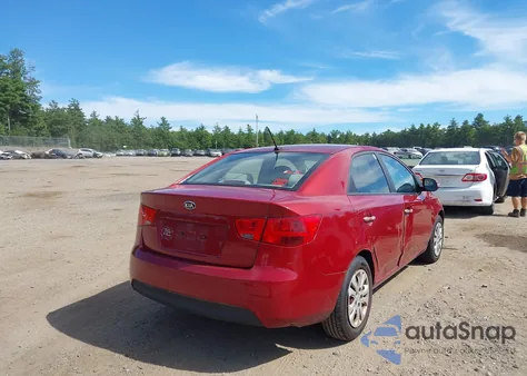 2010 Kia Forte Ex from USA, damaged, VIN KNAFU4A27A5081232